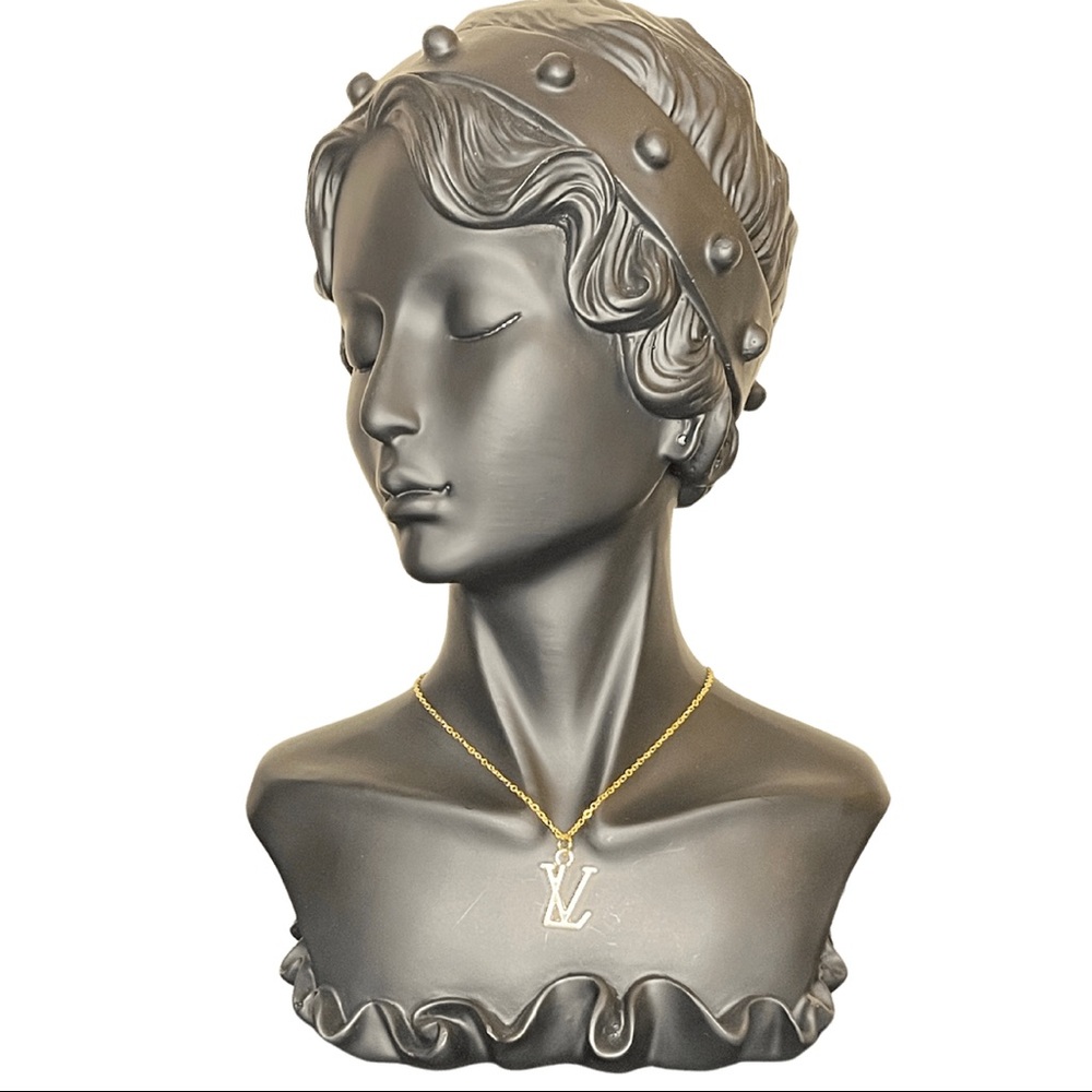 Authentic LV Zipper pull necklace